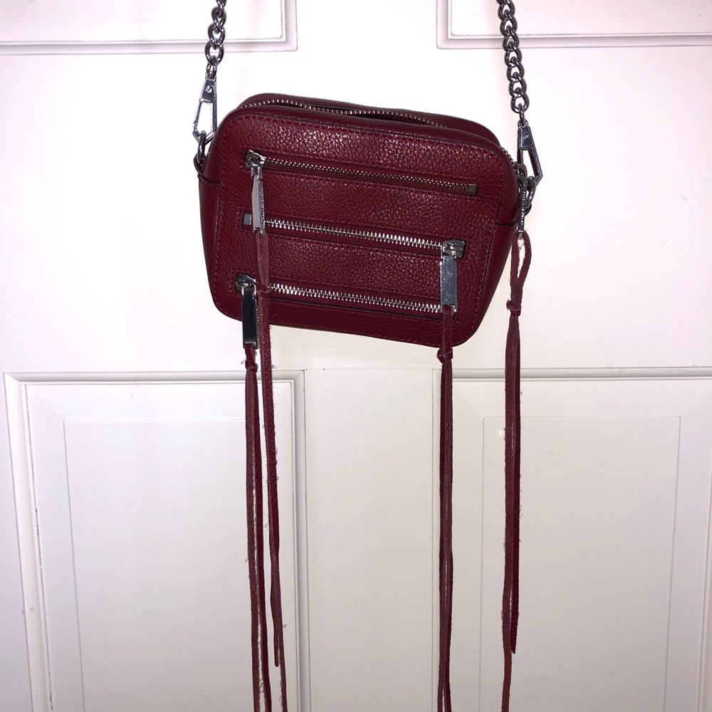 Rebecca Minkoff Maroon Crossbody Bag
